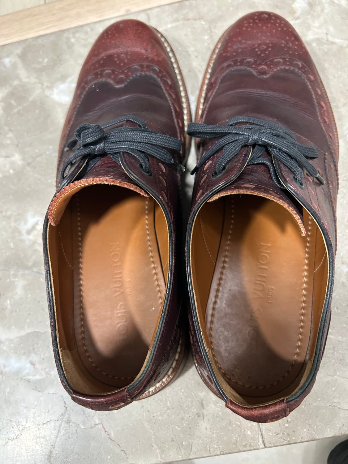 루이비통 윙팁 남성 로펌 상품이미지6