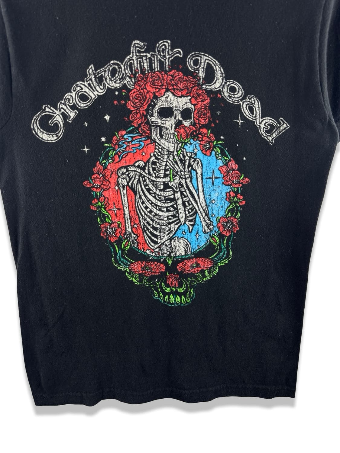 Grateful Dead Floral Stealie T-Shirt3678 상품이미지4