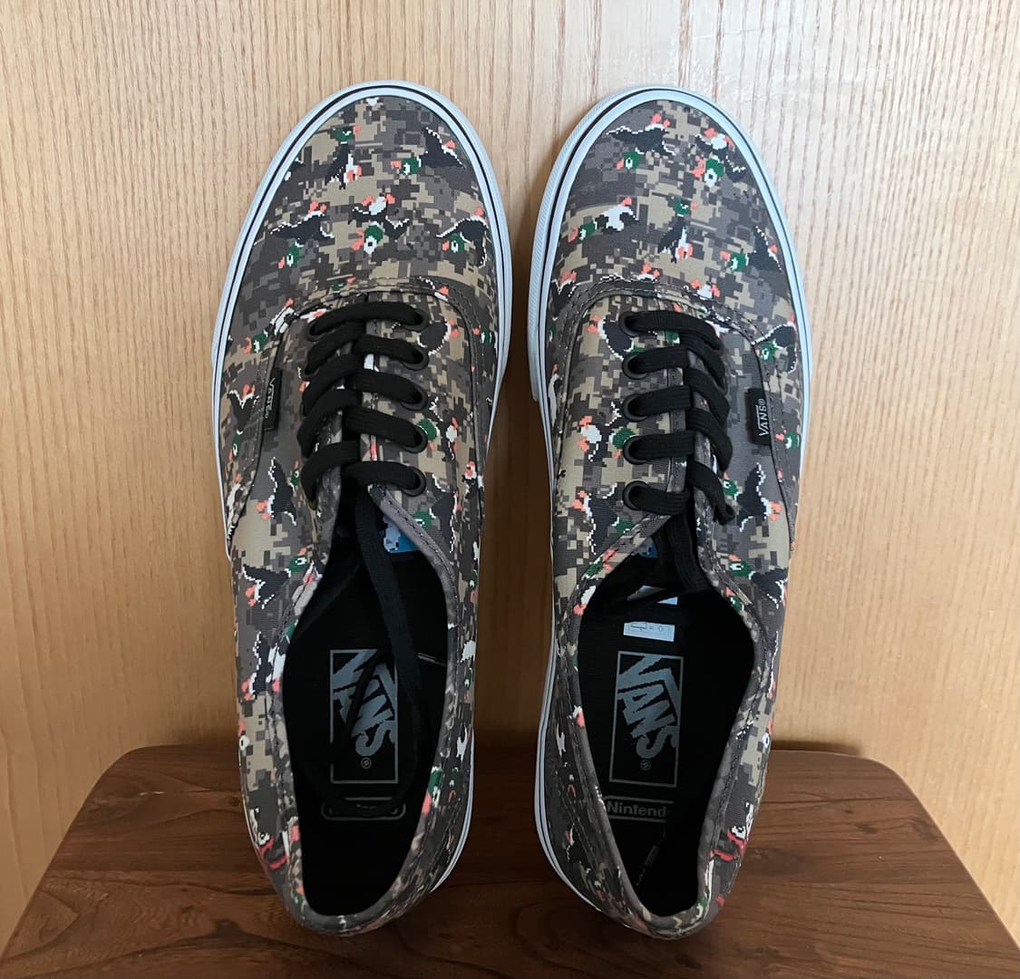 Vans 반스 x 80s 닌텐도 덕헌트 협업 어센틱 카모 290 스케이트 상품이미지4