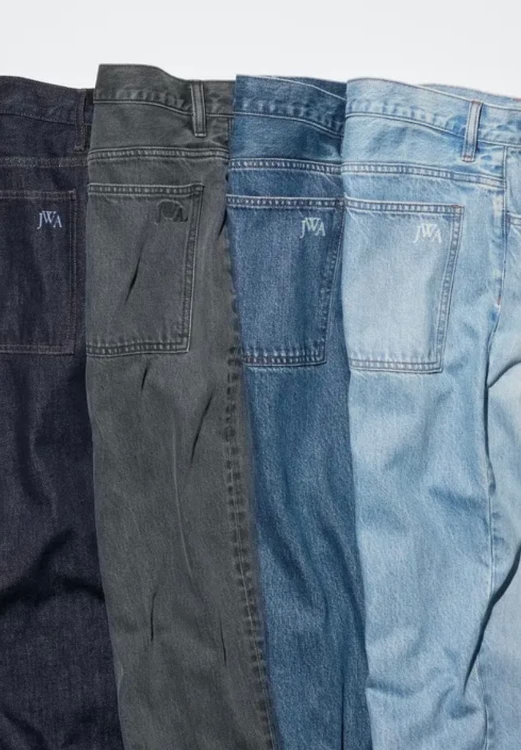 유니클로 JWA 스트레이트 진 긴기장 32 상품이미지2