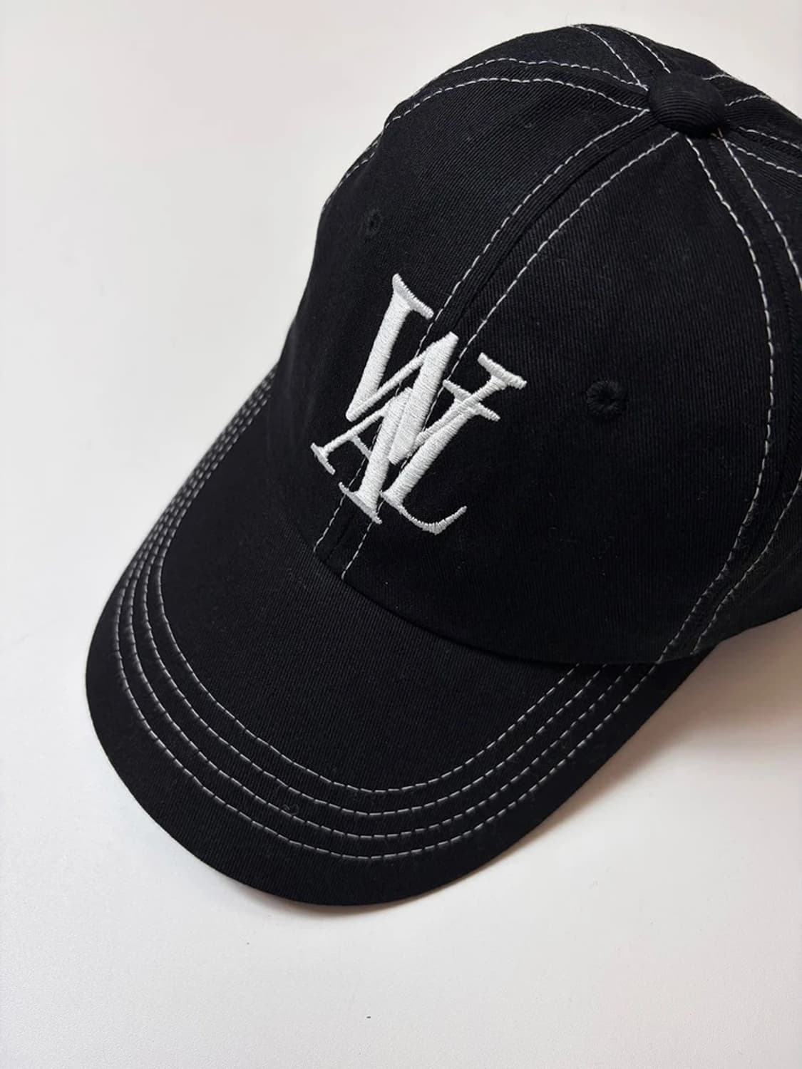 우알롱 시그니처 스티치 볼캡 Q1503 상품이미지3