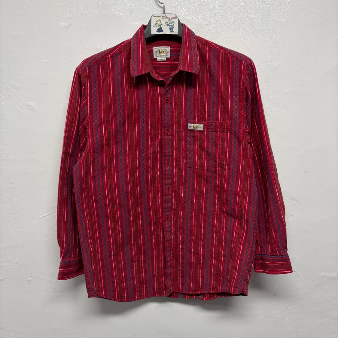 쌍방울 Lee 패턴 셔츠 상품이미지1