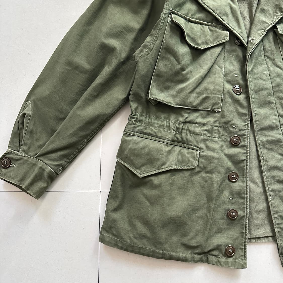 50s 미군 오리지널 M1950 필드자켓 한국전쟁 상품이미지4