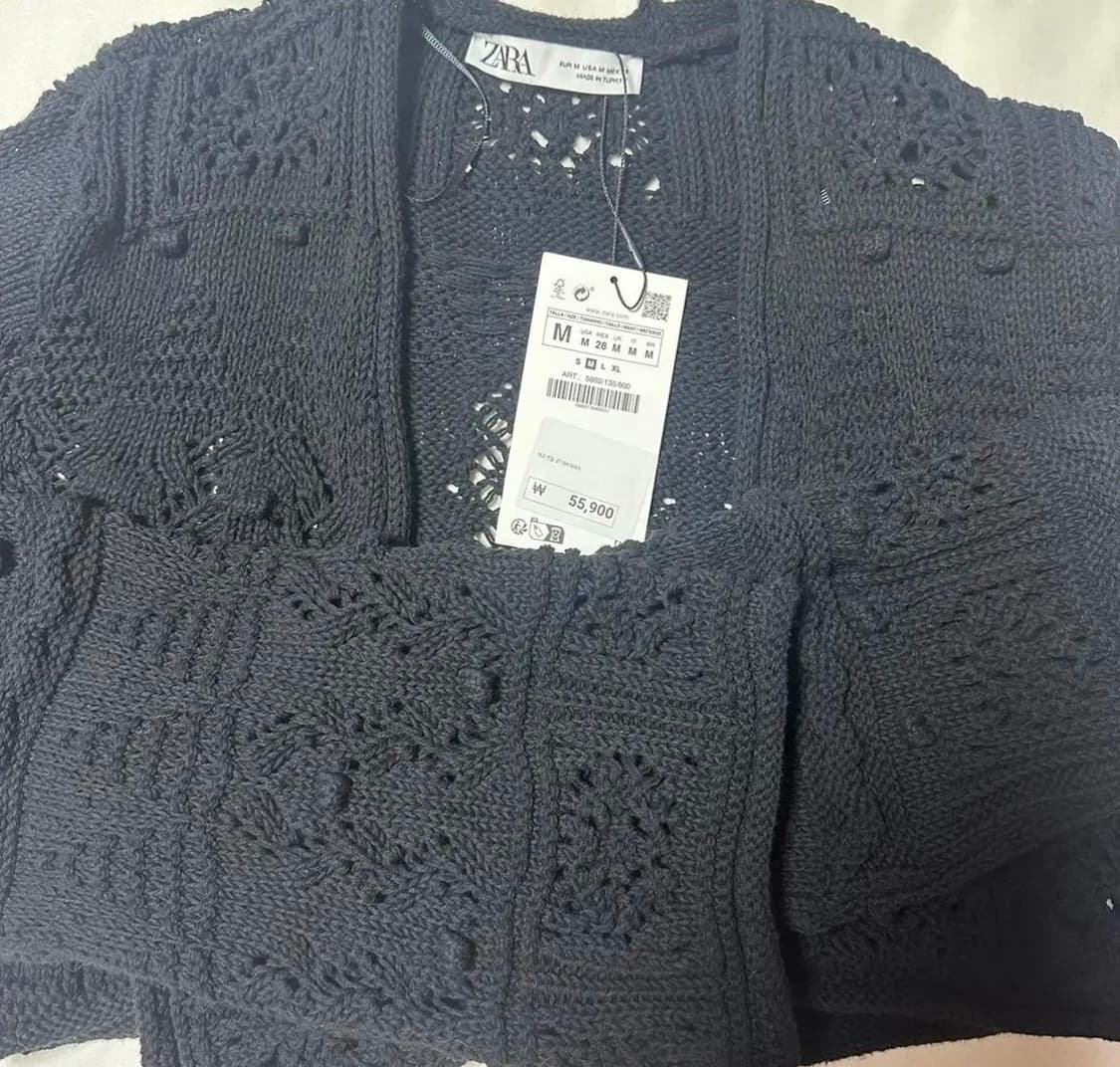 자라 볼레로 가디건 상품이미지2