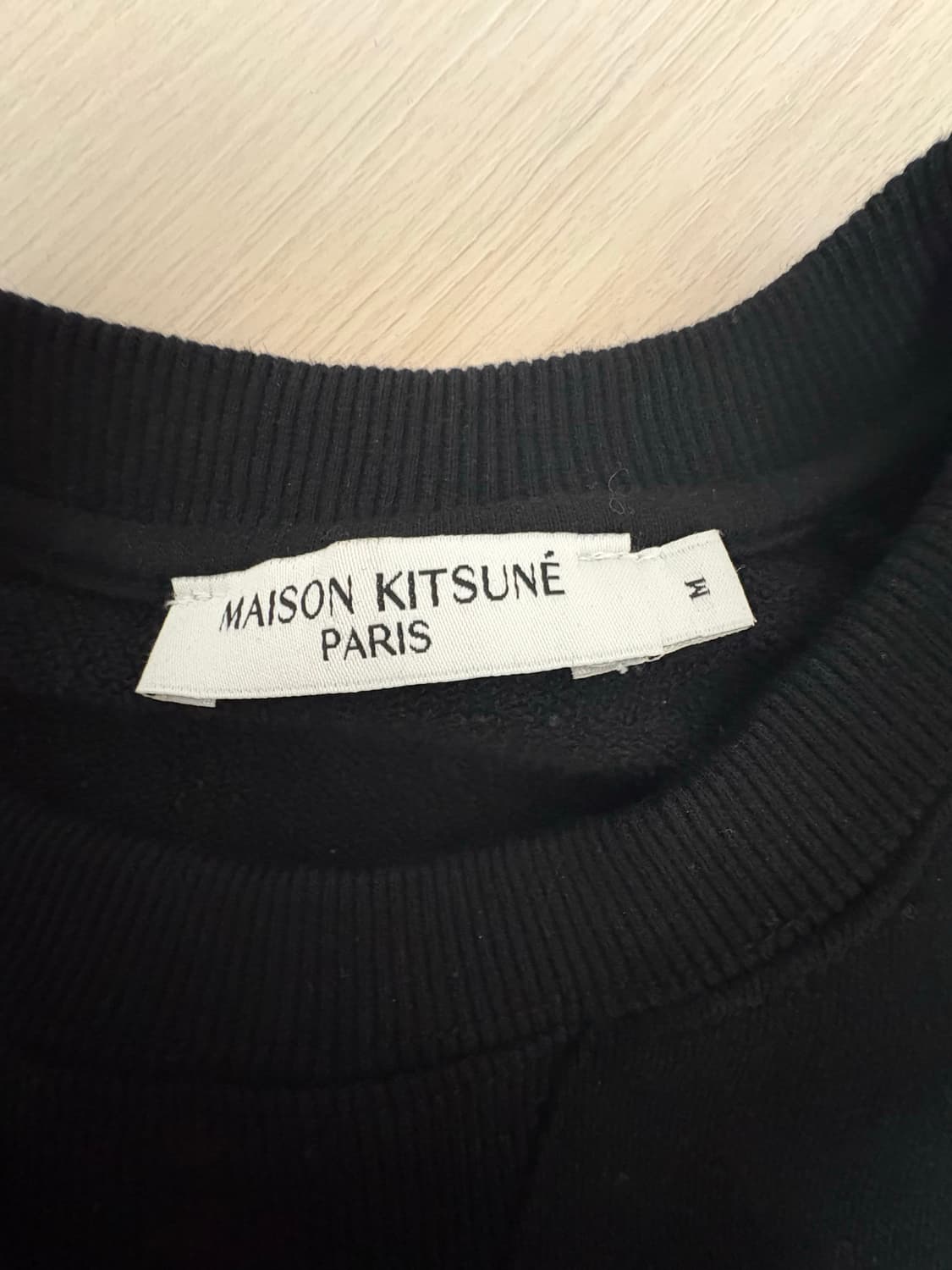 메종키츠네 블랙 폭스 맨투맨 상품이미지3