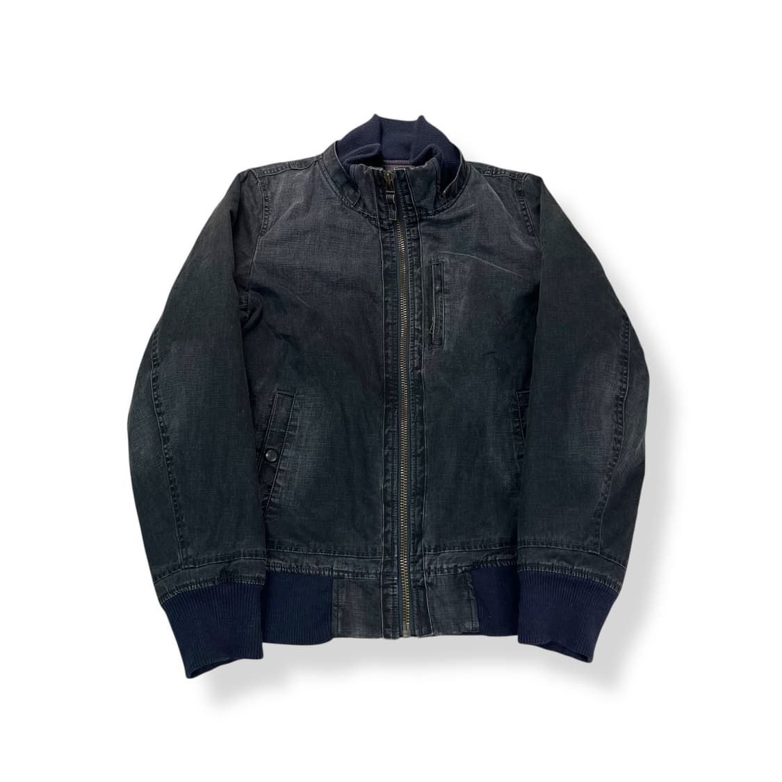 100 존불 Y2K  일본판 누빔 데님 블루종 자켓 상품이미지1