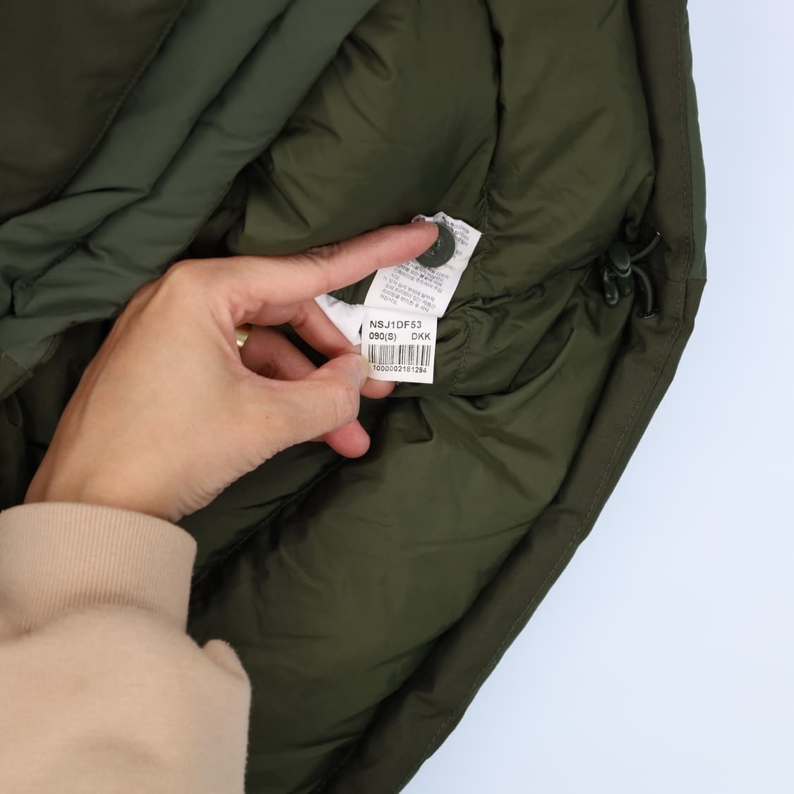 [90] 노스페이스 구스다운 야상 패딩 1204HR1 상품이미지6