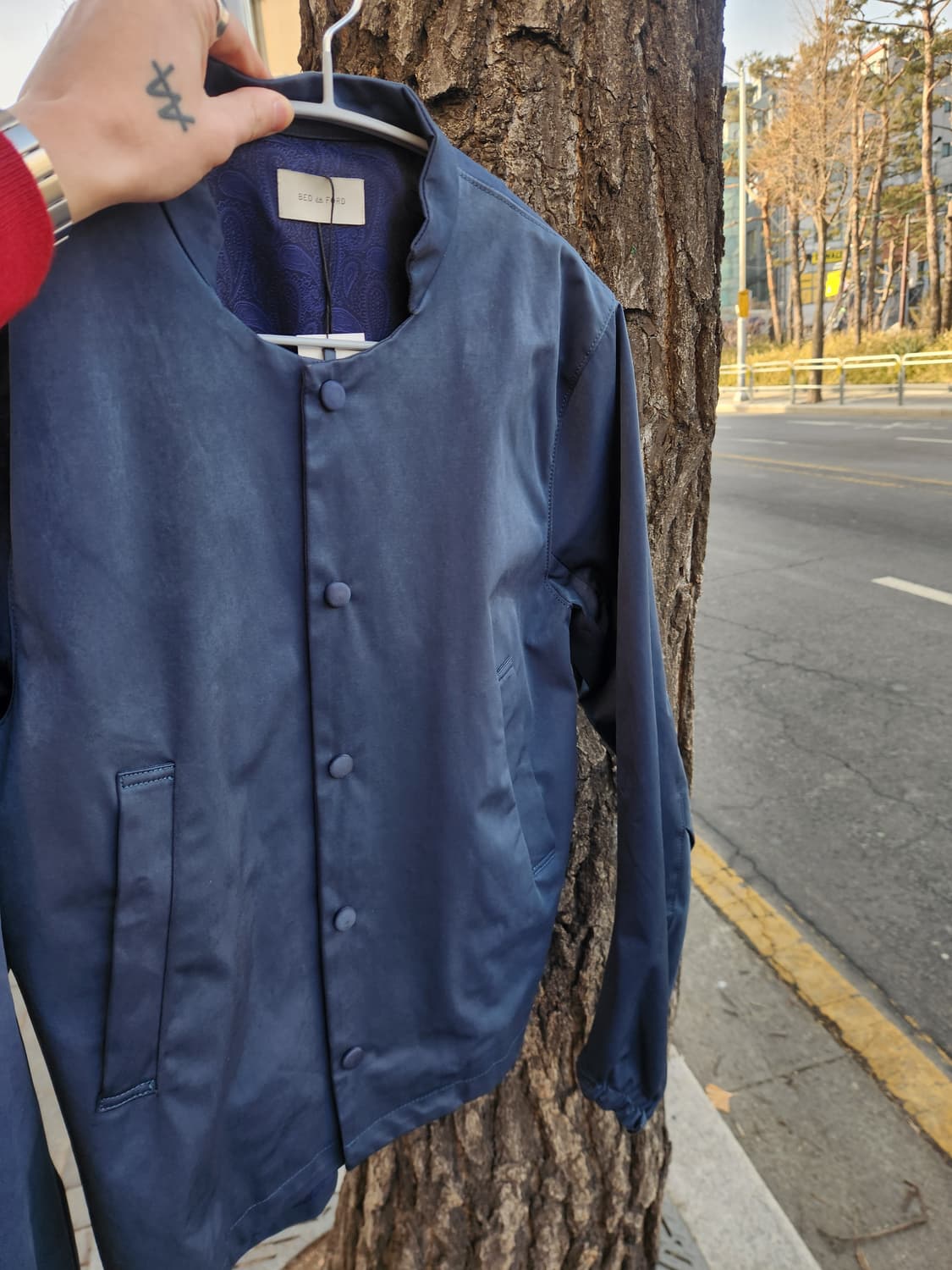 BED J.W. FORD 16ss 스탠드 칼라 자켓 상품이미지4