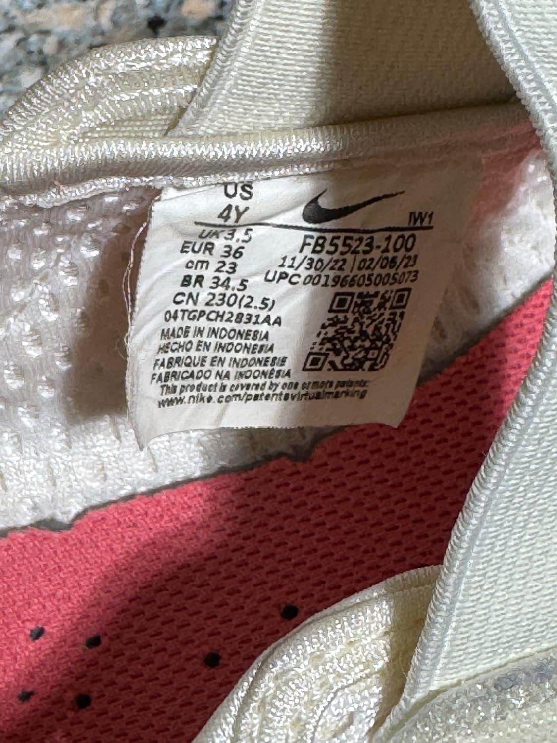 나이키 에어리프트 GS 세일 핑크 아쿠아 여름 샌들 상품이미지6