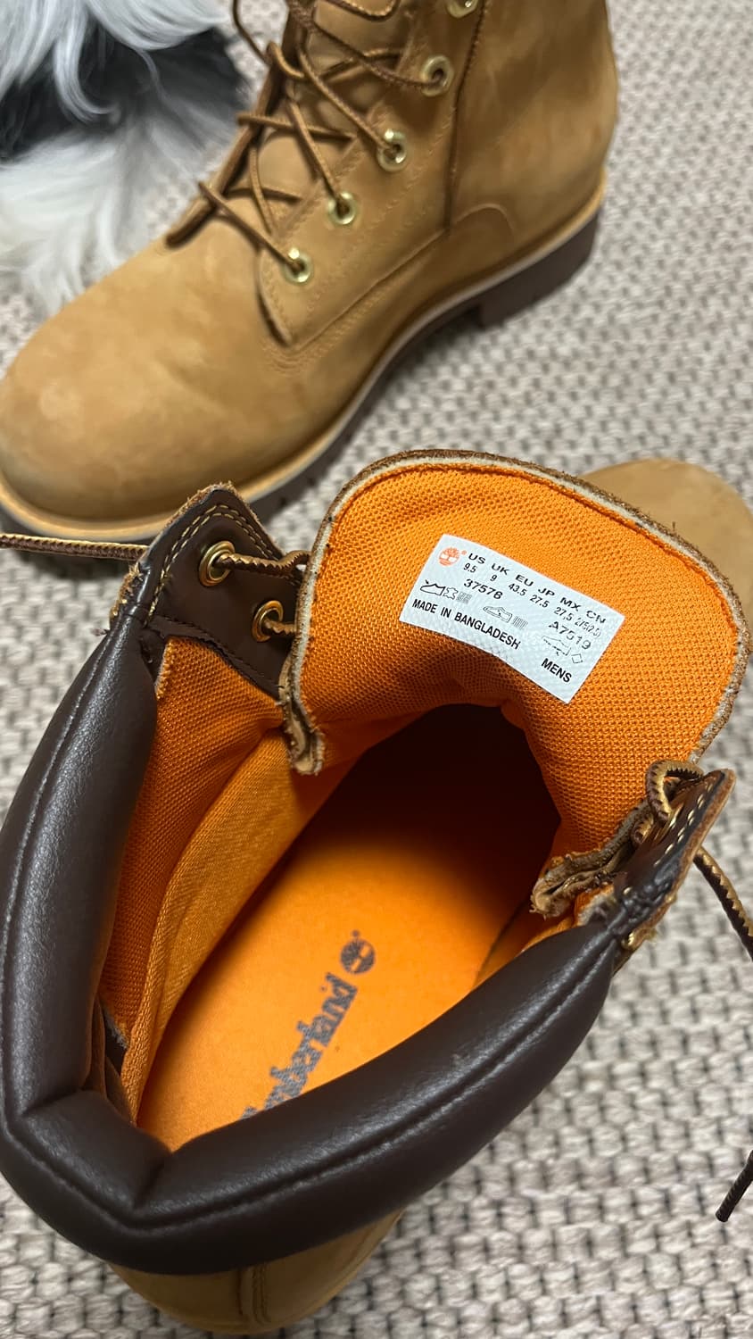 팀버랜드 6인치 부츠 275 상품이미지2