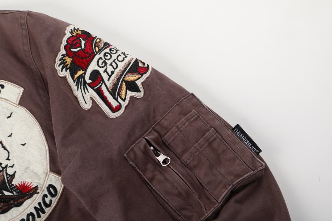 [M] 더매드니스 MA-1 패치업 봄버자켓 상품이미지3