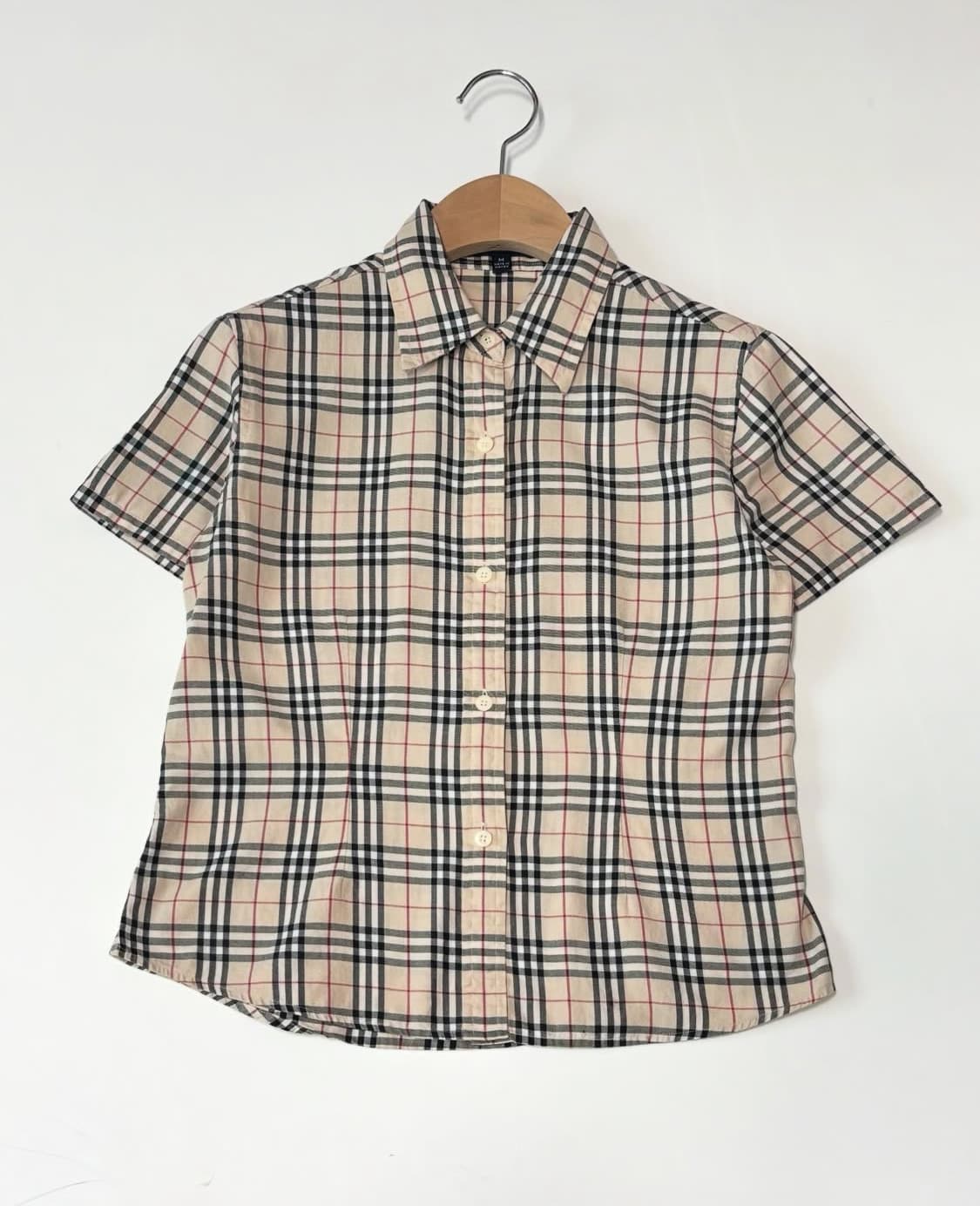 Burberry 버버리 우먼 노바체크 반팔 셔츠 상품이미지4