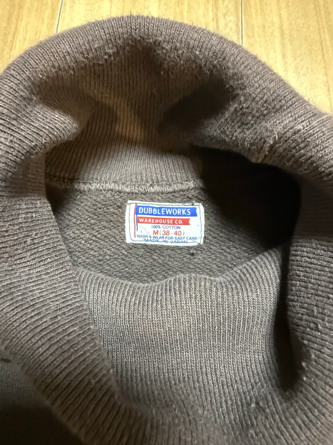 더블웍스 루프휠 터틀넥 스웻셔츠 상품이미지5