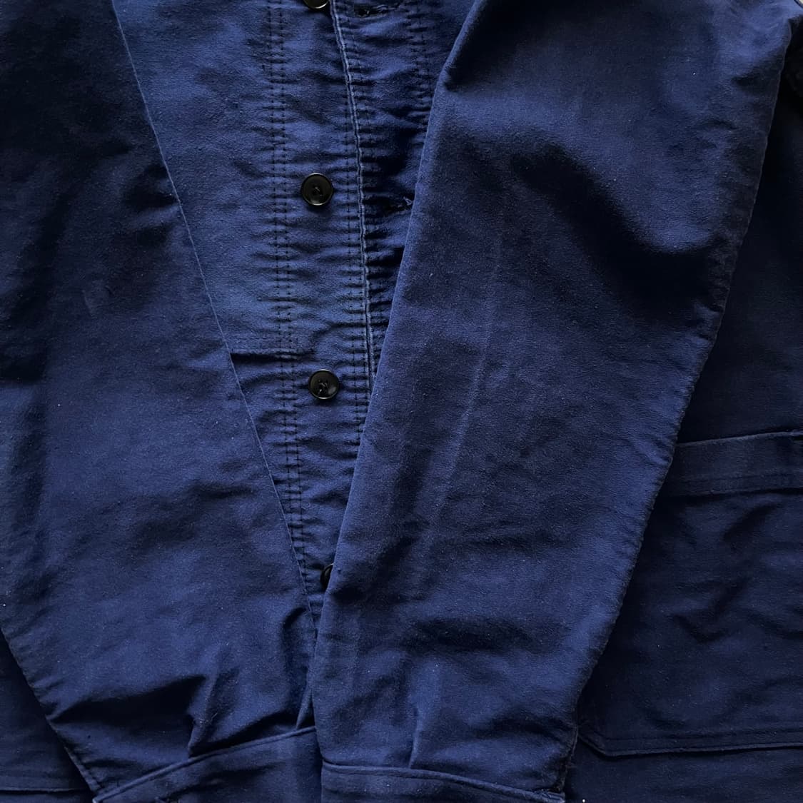 [48] 60s~ 빈티지 몰스킨 프렌치워크자켓 초어자켓 상품이미지4