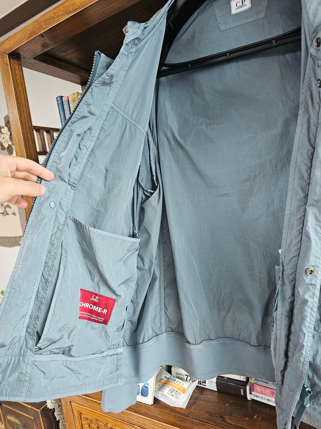 이번 시즌 최신 제품!!25시즌 씨피 명품 CP컴퍼니 후드 자켓 바 상품이미지8