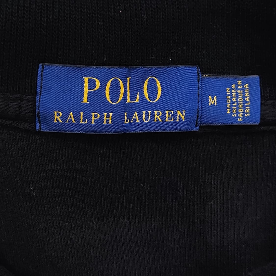 폴로랄프로렌 신형탭 블랙 반집업 코튼 니트 상품이미지7