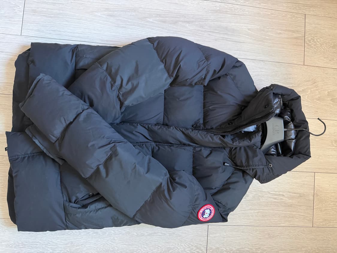 캐나다구스 블랙 패딩 상품이미지1