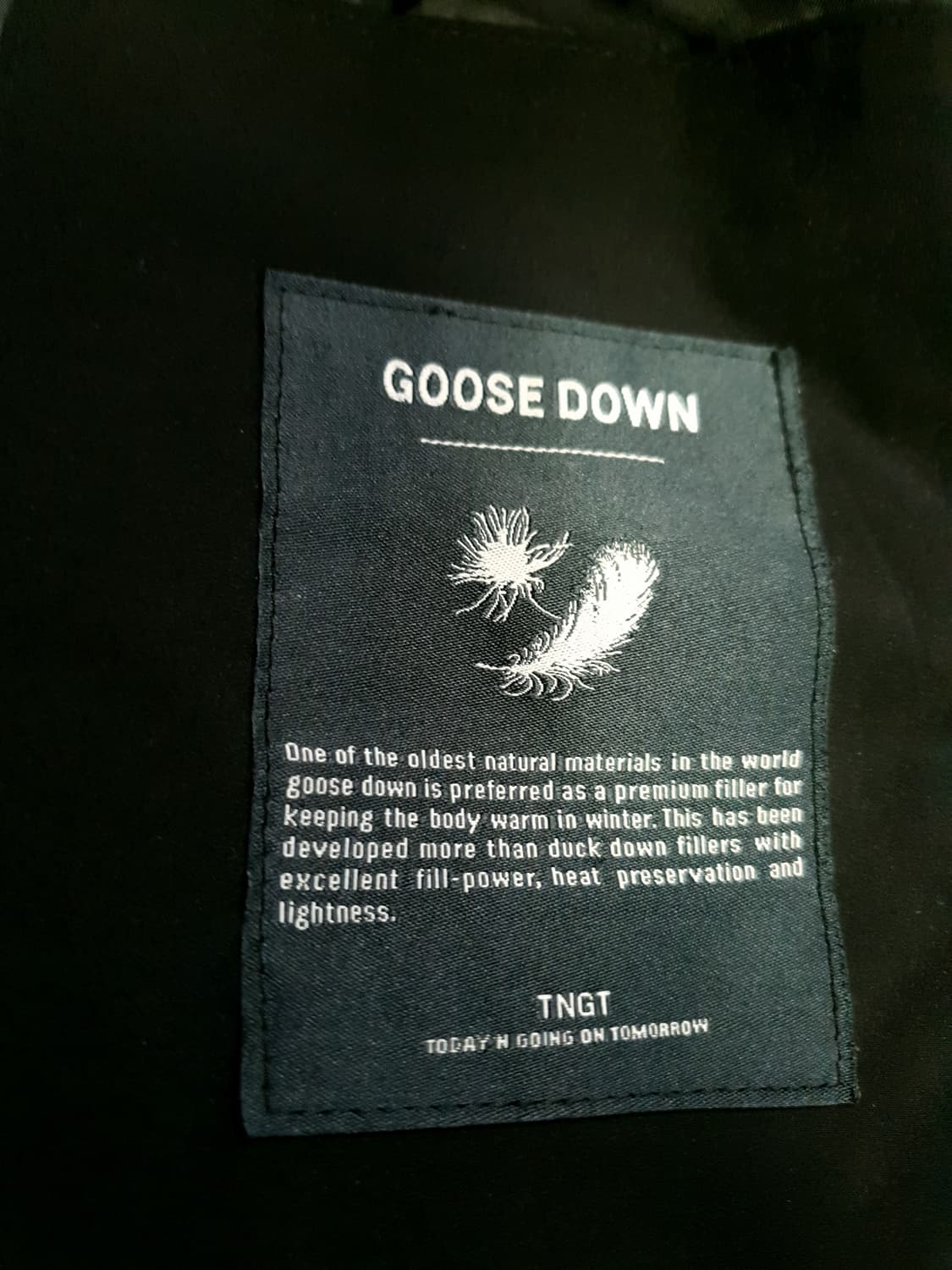 TNGT 경량 다운 베스트 블랙 (105) 상품이미지4