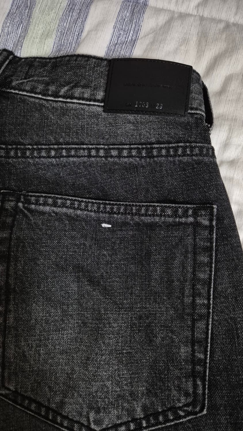 브랜디드 1703 흑청 맥스와이드데님 28 상품이미지3