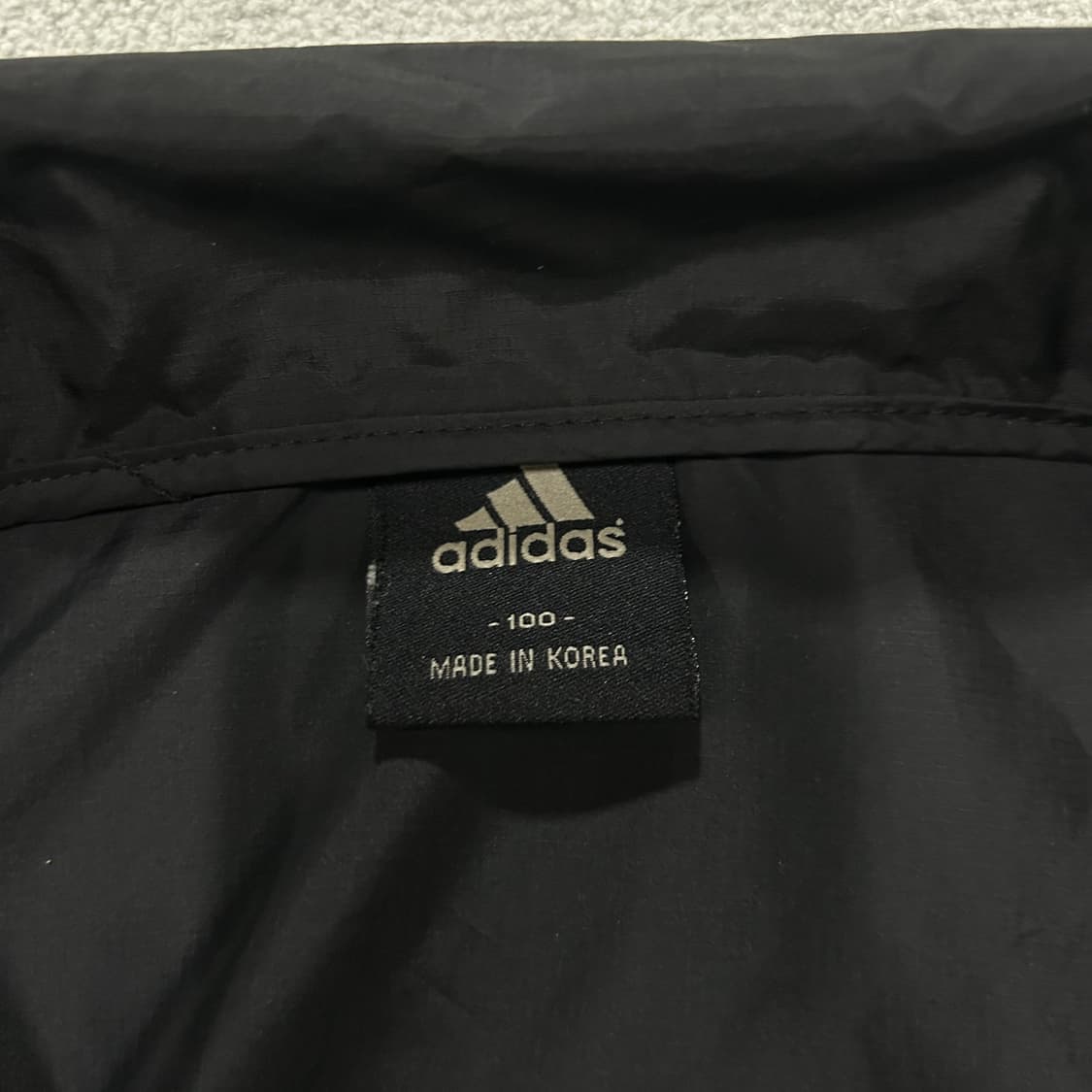 아디다스 블랙 바람막이 자켓 L 상품이미지2