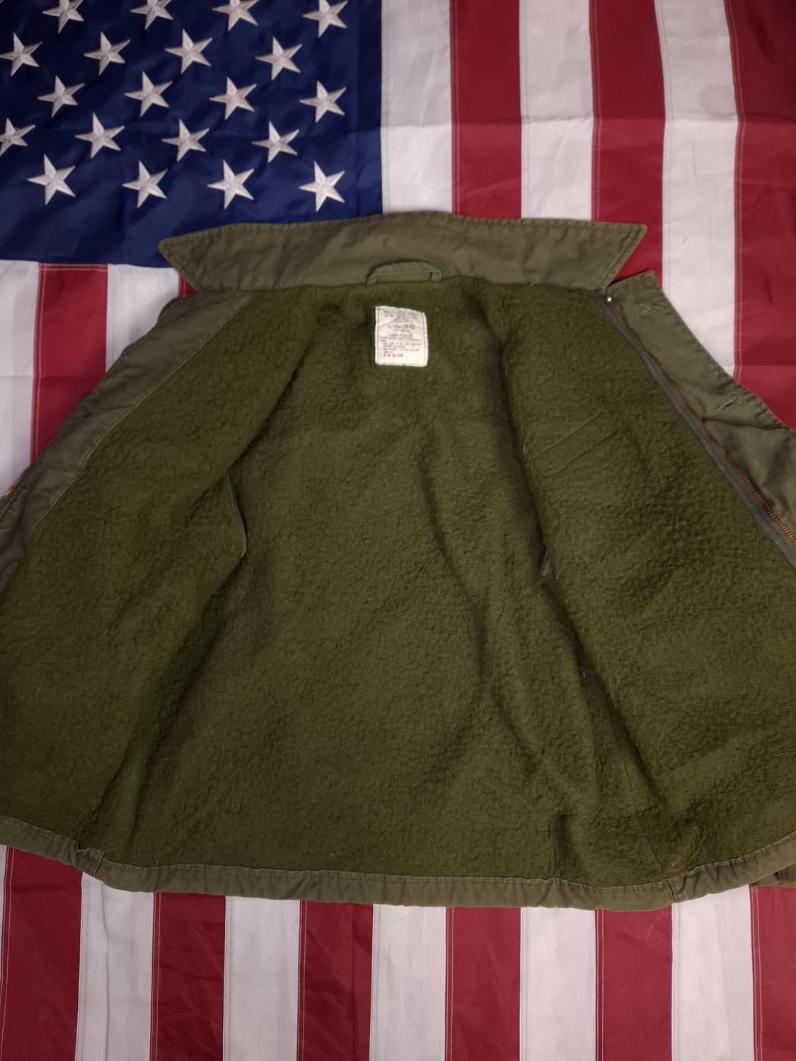 오리지날 80's 미해군 A-2 덱자켓 상품이미지10