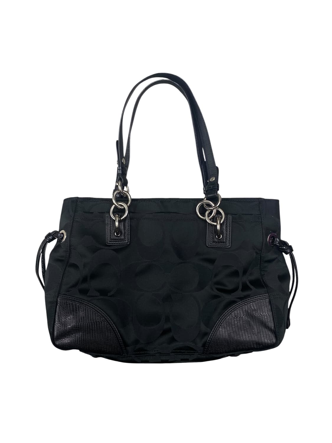 코치 y2k 블랙 숄더백 상품이미지2