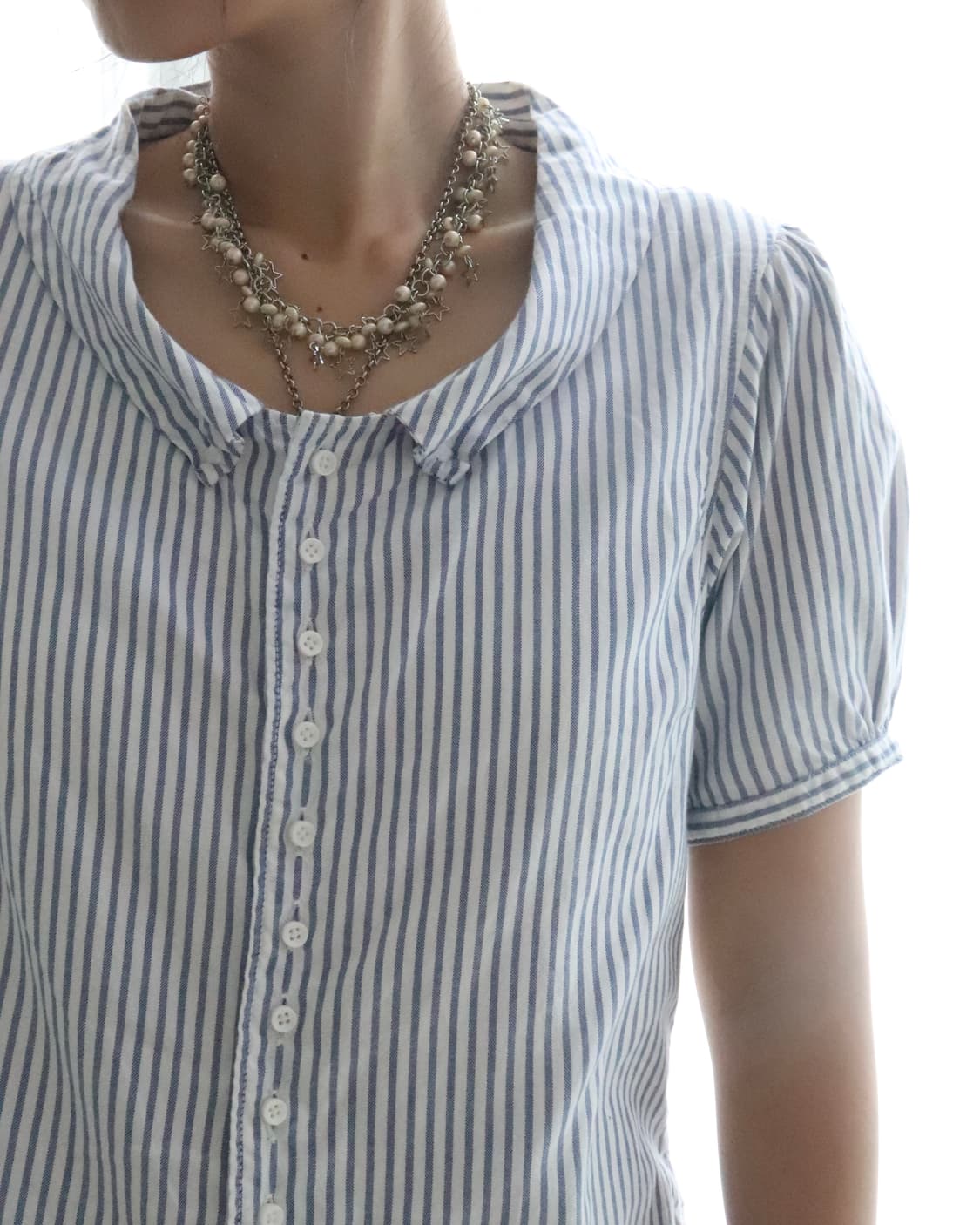 [Kapital] Blue Stripe Tunic Blouse 상품이미지5