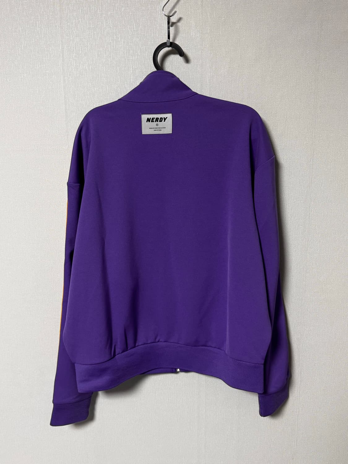 널디 퍼플 오버핏 트랙탑 상품이미지3