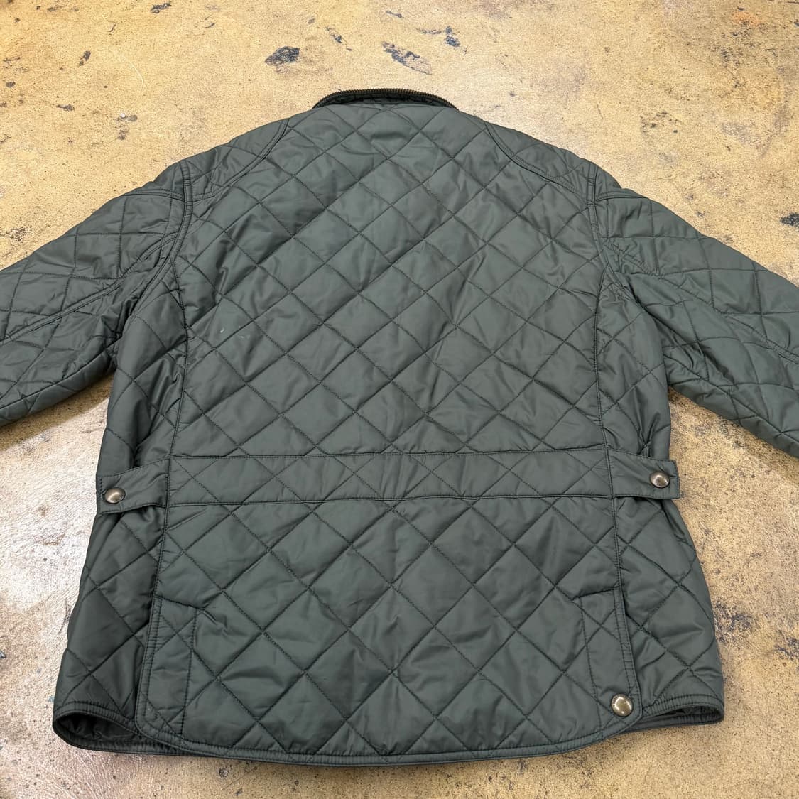 [정품/XL] 폴로 랄프로렌 퀼팅 자켓 카키 b15 상품이미지4