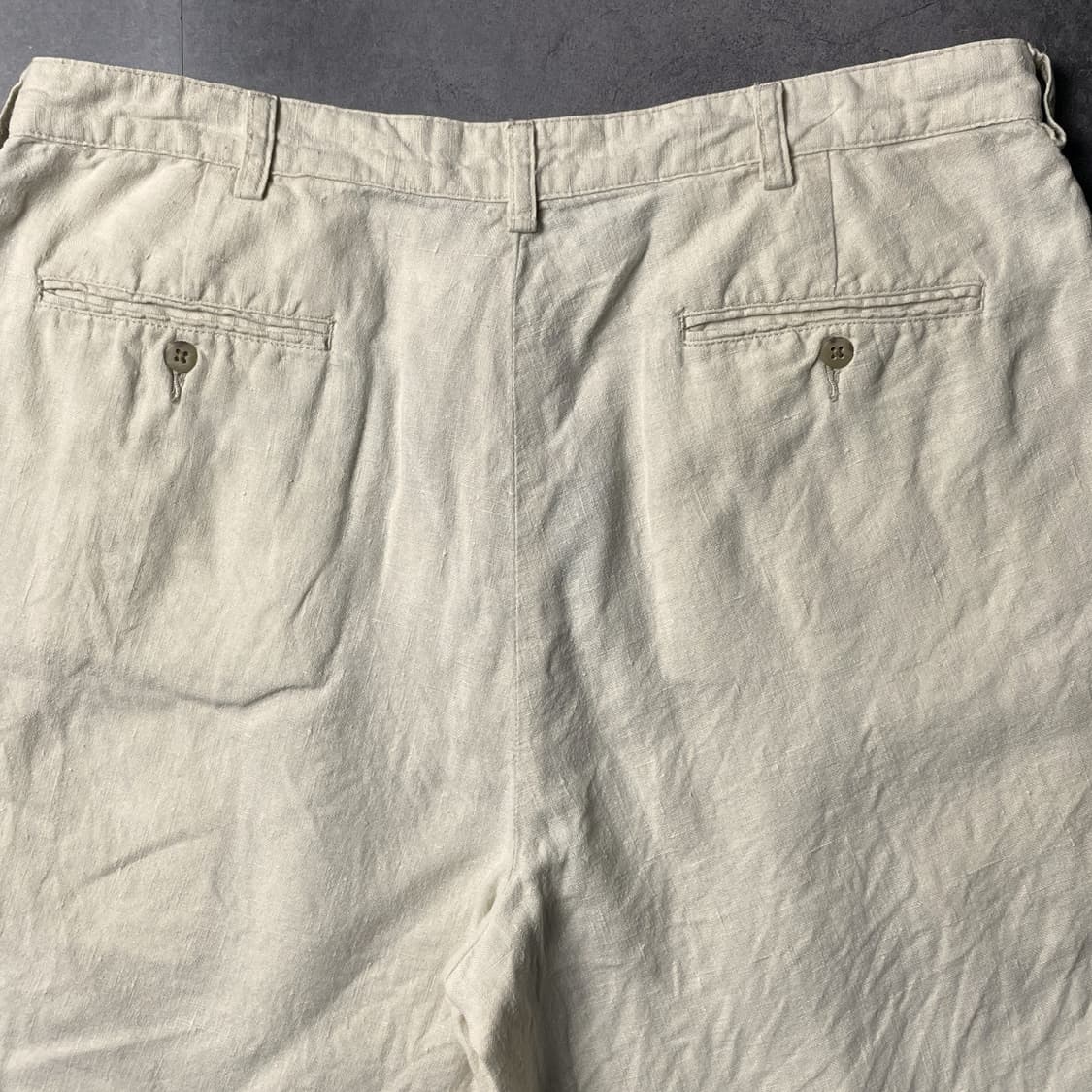 RALPH LAUREN 90s 랄프로렌 린넨 치노 하프팬츠 A01211 상품이미지6