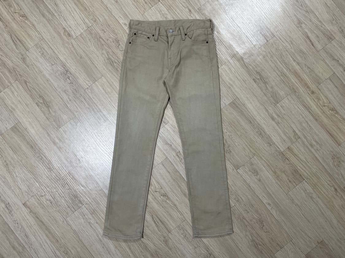 30) 리바이스 매장판 511 슬림핏 기모 베이지 데님팬츠(LVC&폴로) 상품이미지2