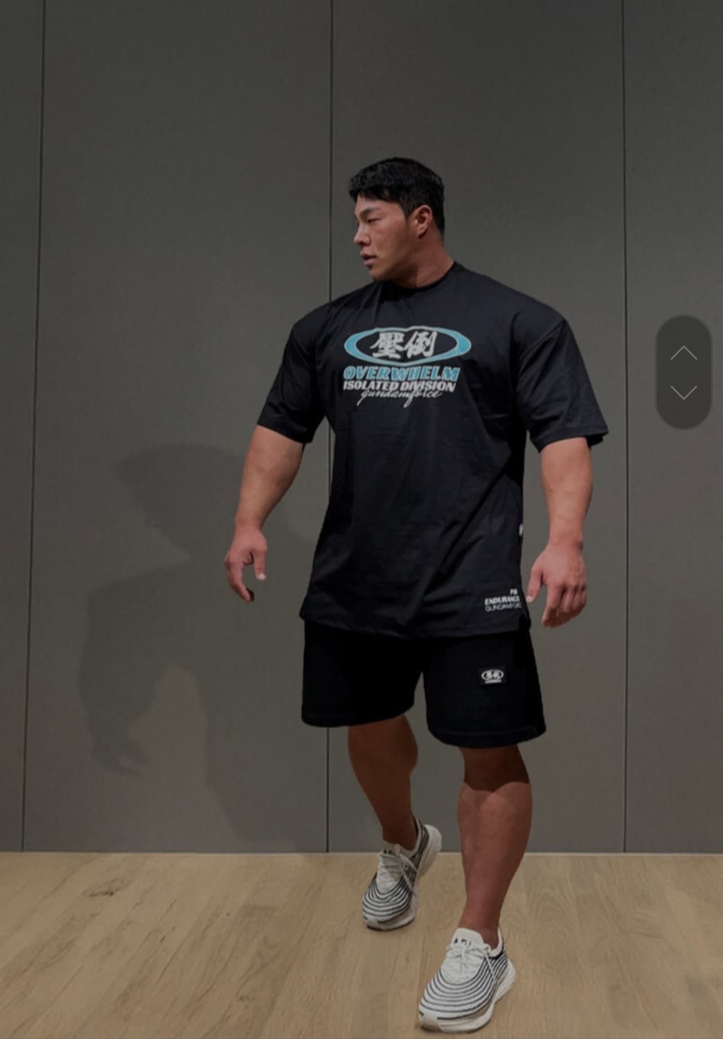 압도 올라운더 컬러원형 블랙민트 XL 상품이미지2