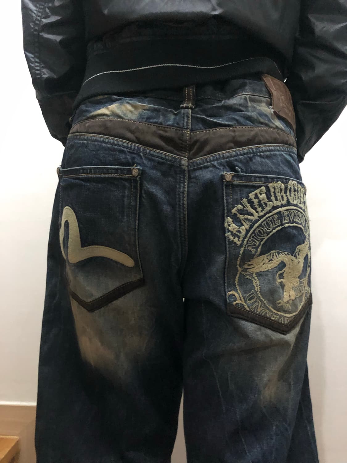 빈티지 에비수 데님 워싱 팬츠 상품이미지10