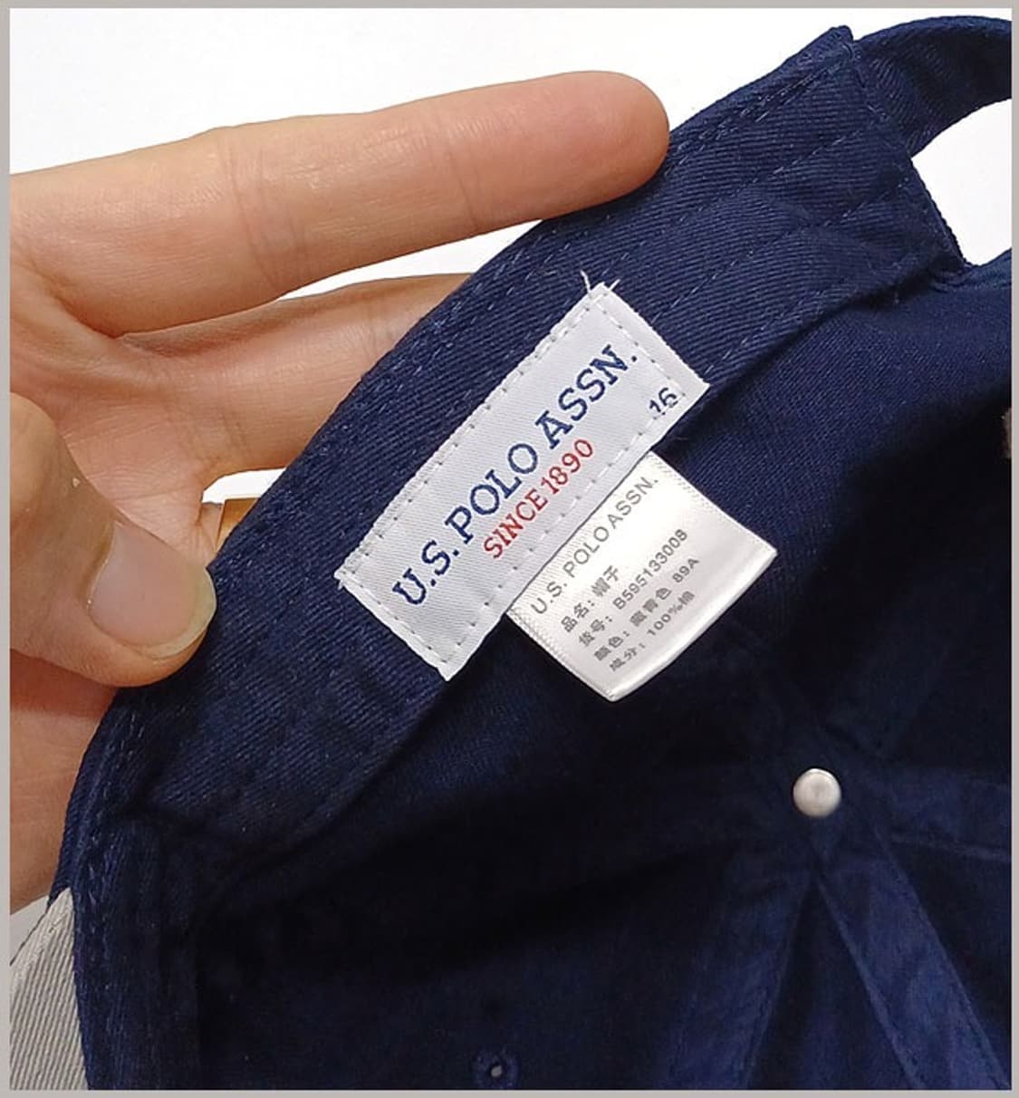 USPA 폴로 정품 야구모자 미사용품 J-735 상품이미지6