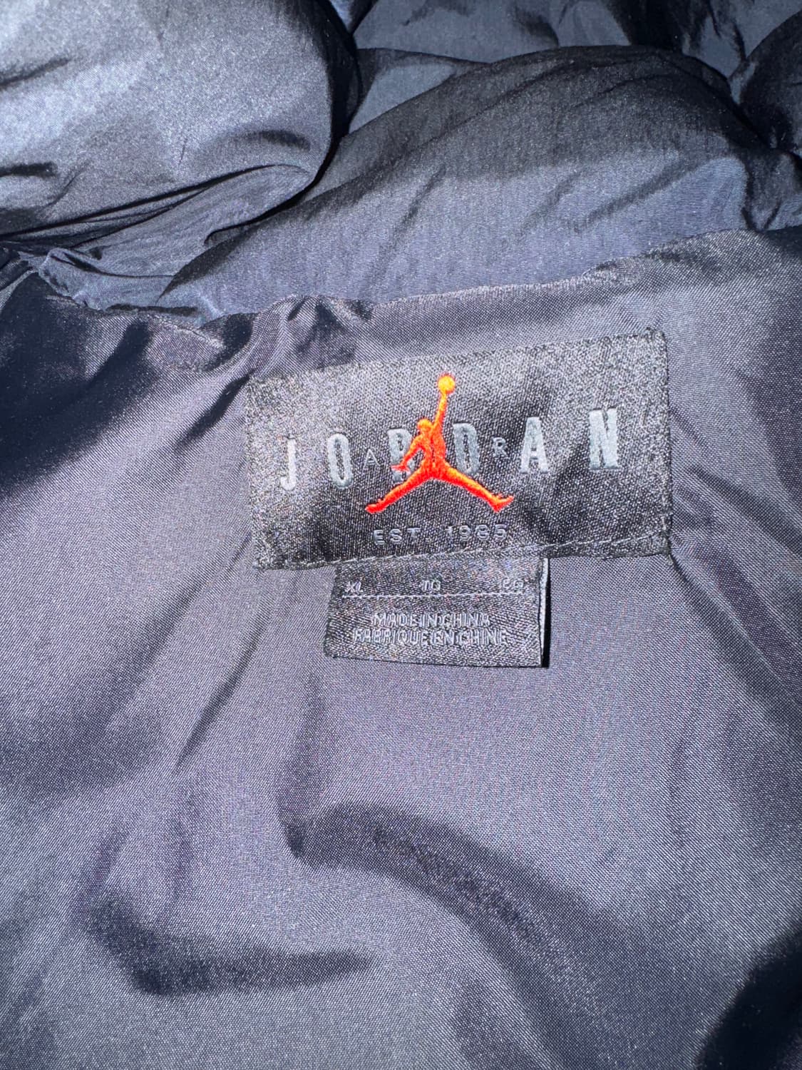 조던 에센셜 퍼퍼 자켓 블랙 패딩 상품이미지4