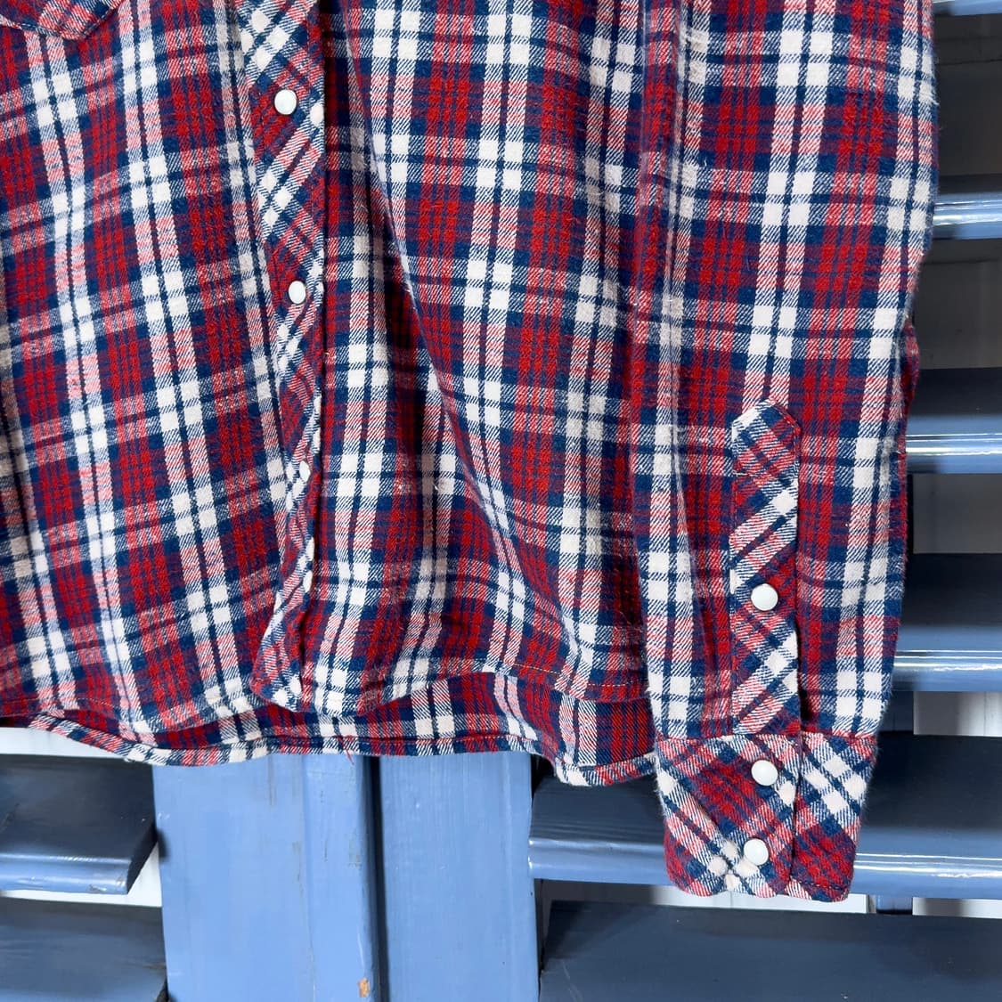 블루블루 Japan 인디고 다이 셔츠 상품이미지3