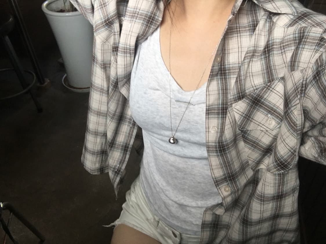 아워캐비넷 플레인 체크 셔츠  상품이미지1