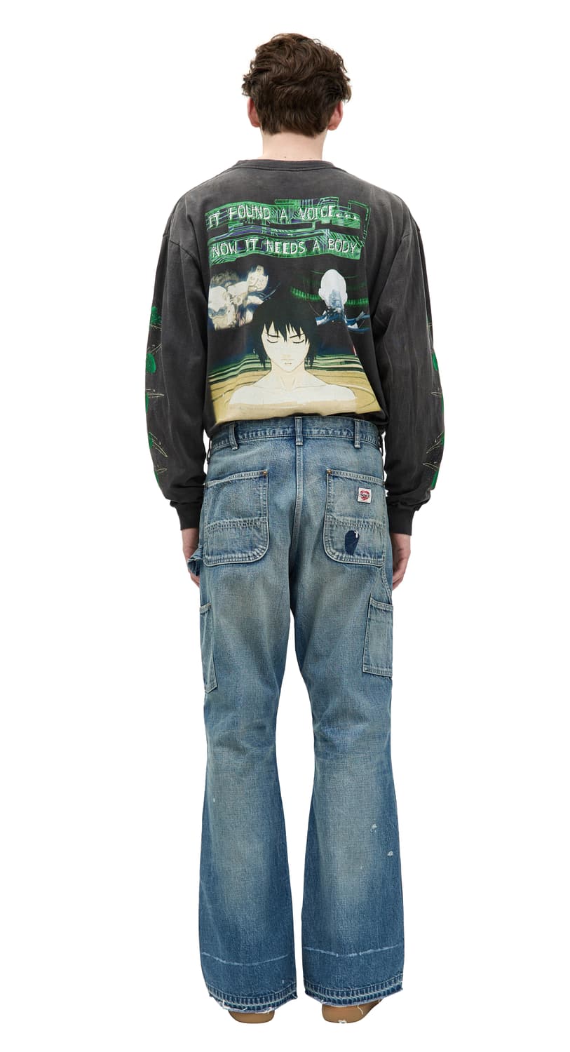 세인트 미카엘 더블니 데님 L사이즈 상품이미지5