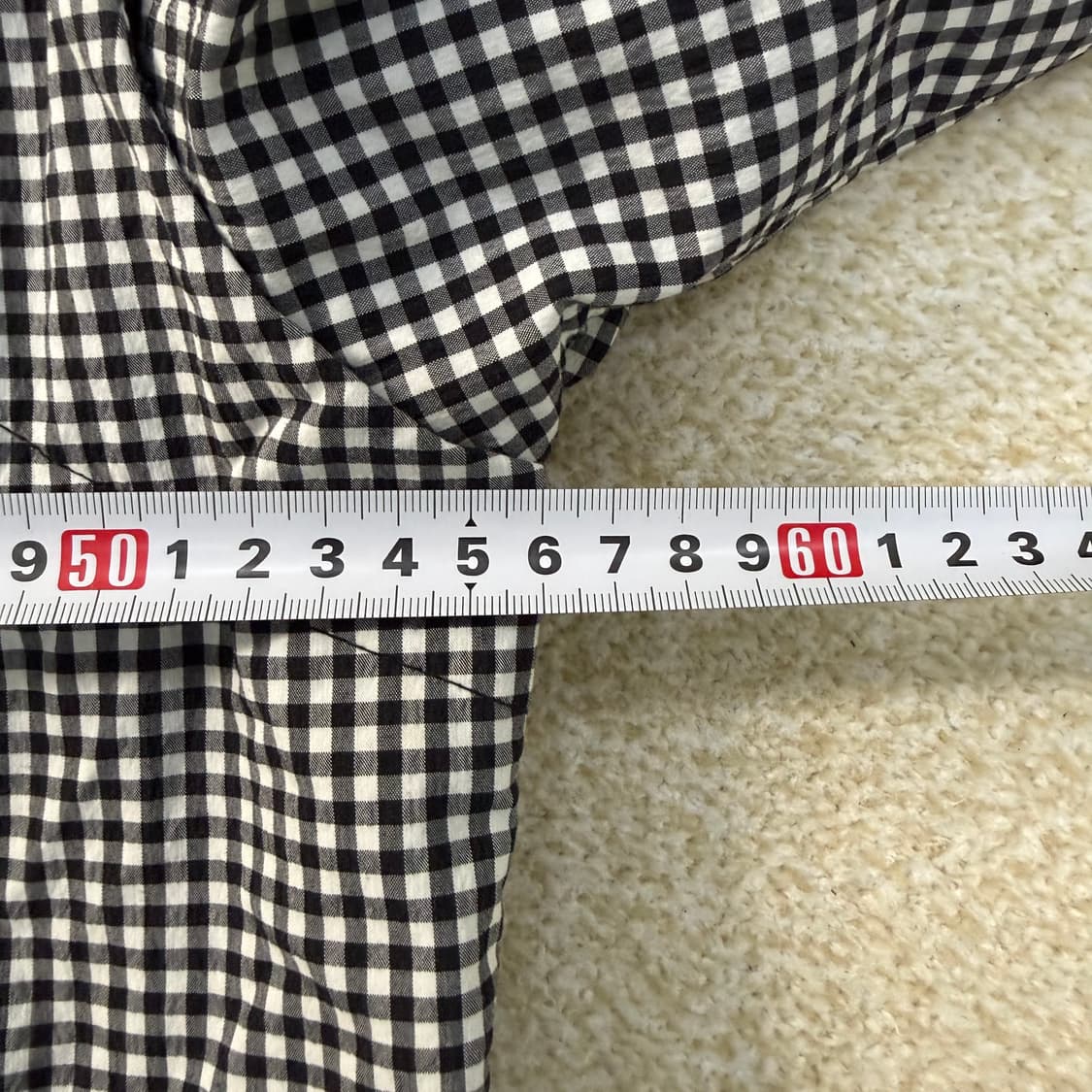 105 르꼬끄 골프 체크패턴 블루종 0213T1 상품이미지5