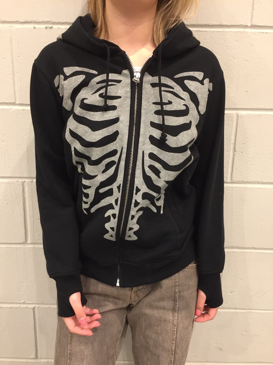 ESTILO 스컬 후드집업 상품이미지2