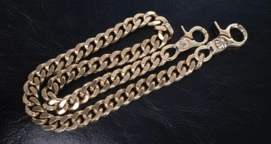 조실버 콘초 월렛체인 타입2 브라스 상품이미지1