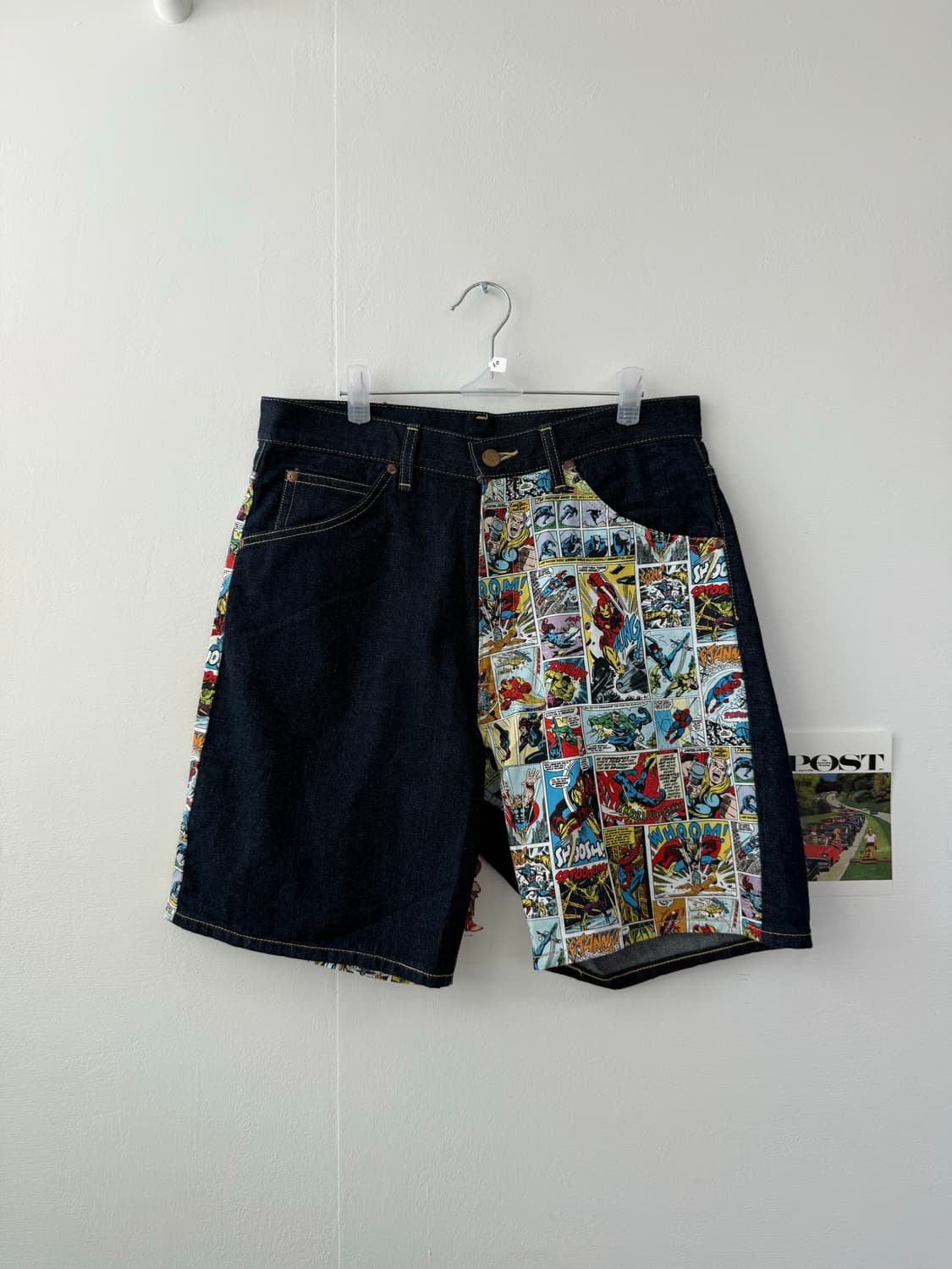 Lee x marvel denim short pants  상품이미지1