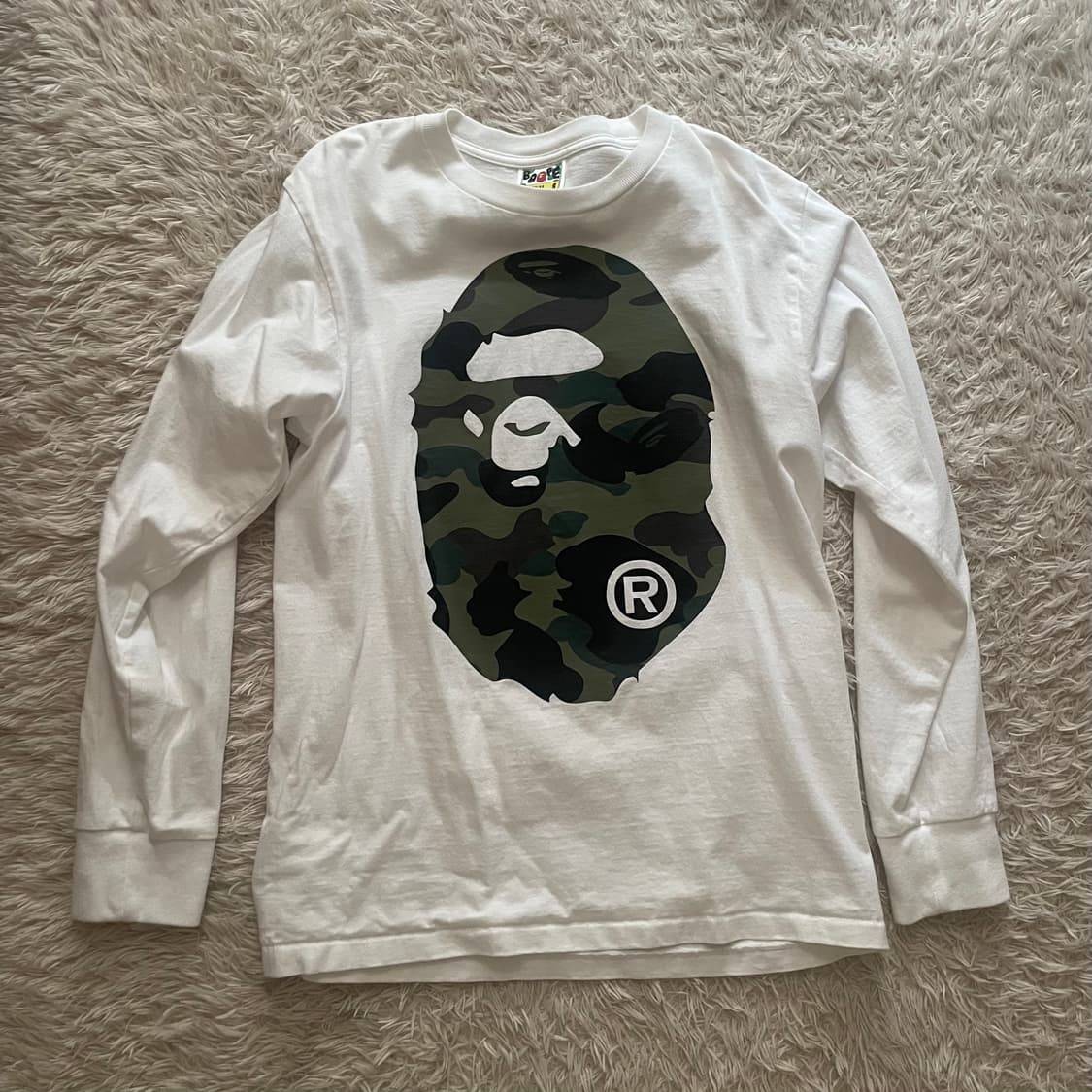 베이프 카모 롱슬리브 s 상품이미지2