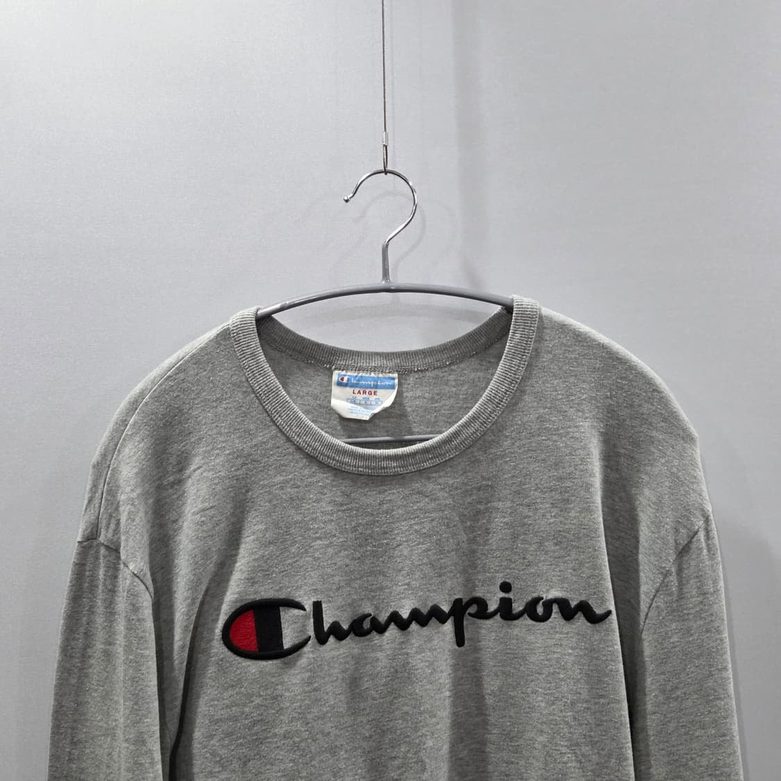 챔피온 자수 빅로고 롱슬리브 L 상품이미지2