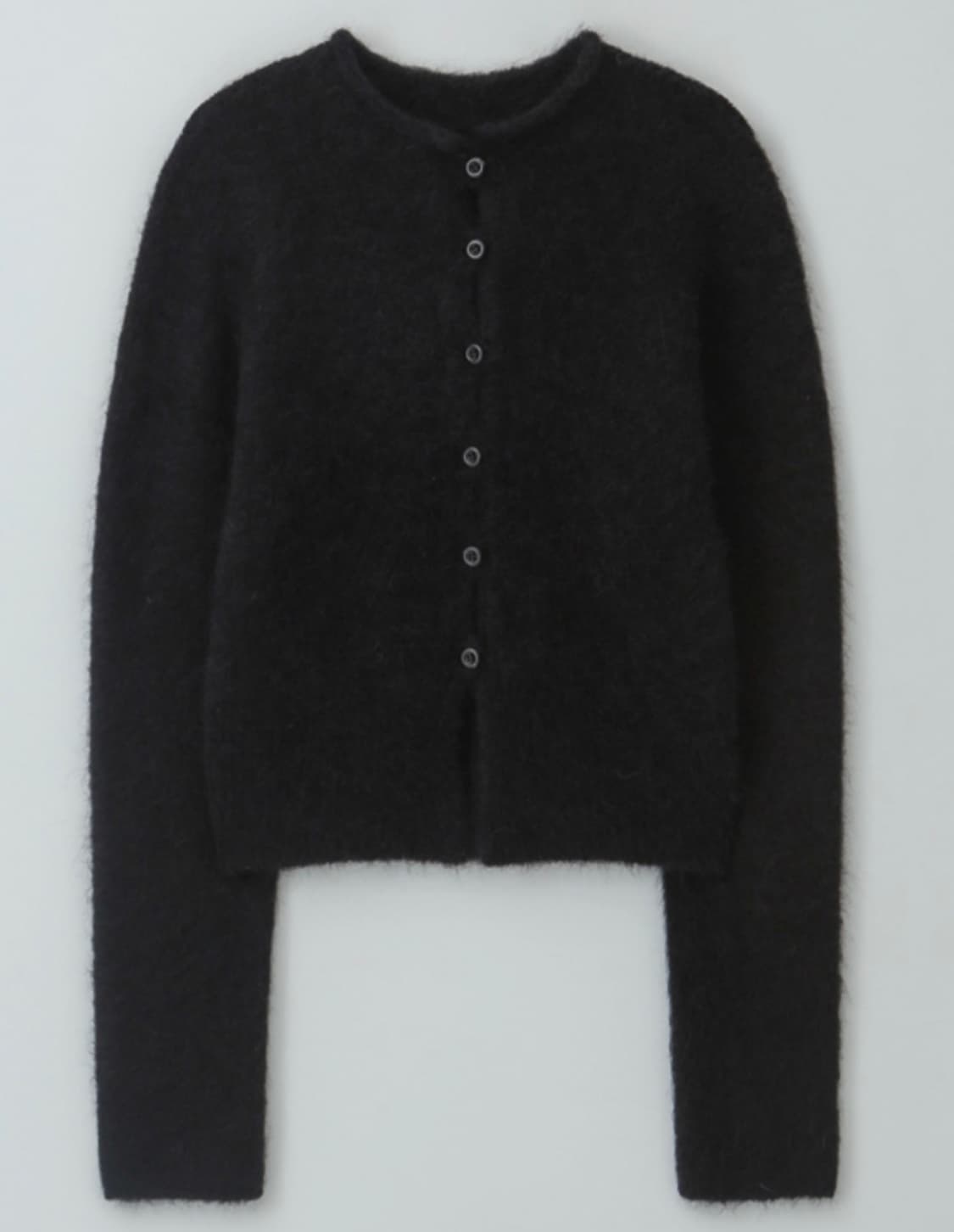 모이아 모크넥 가디건 블랙 상품이미지1