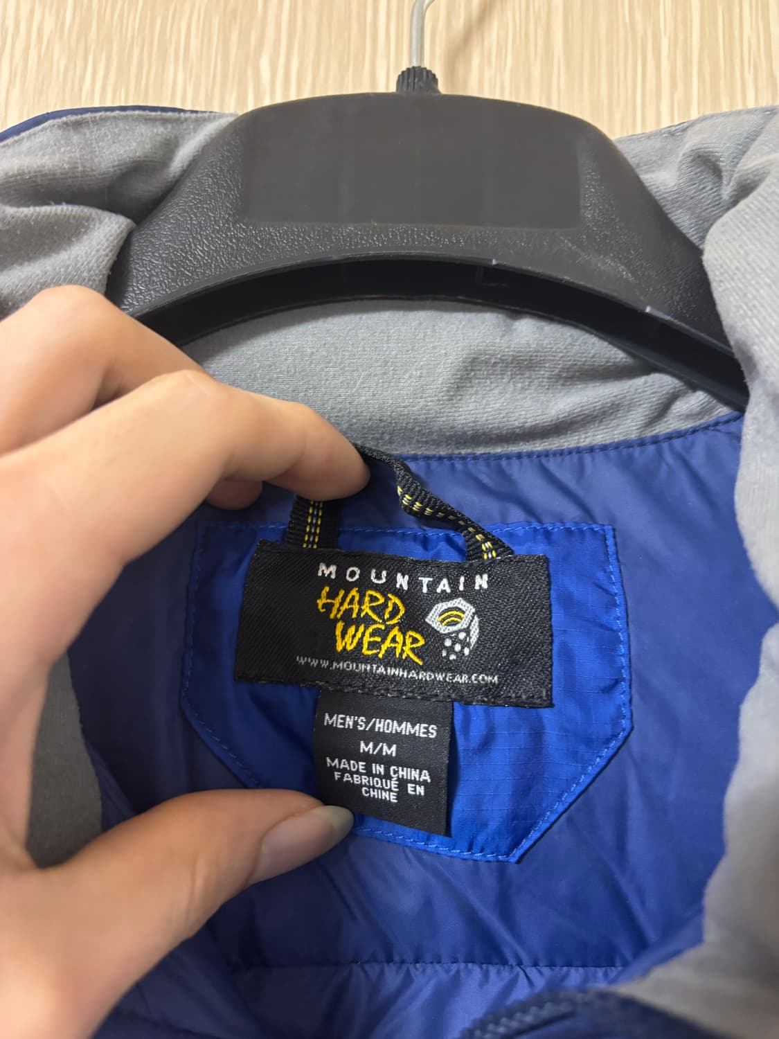 마운틴하드웨어 블루 다운 베스트 상품이미지4