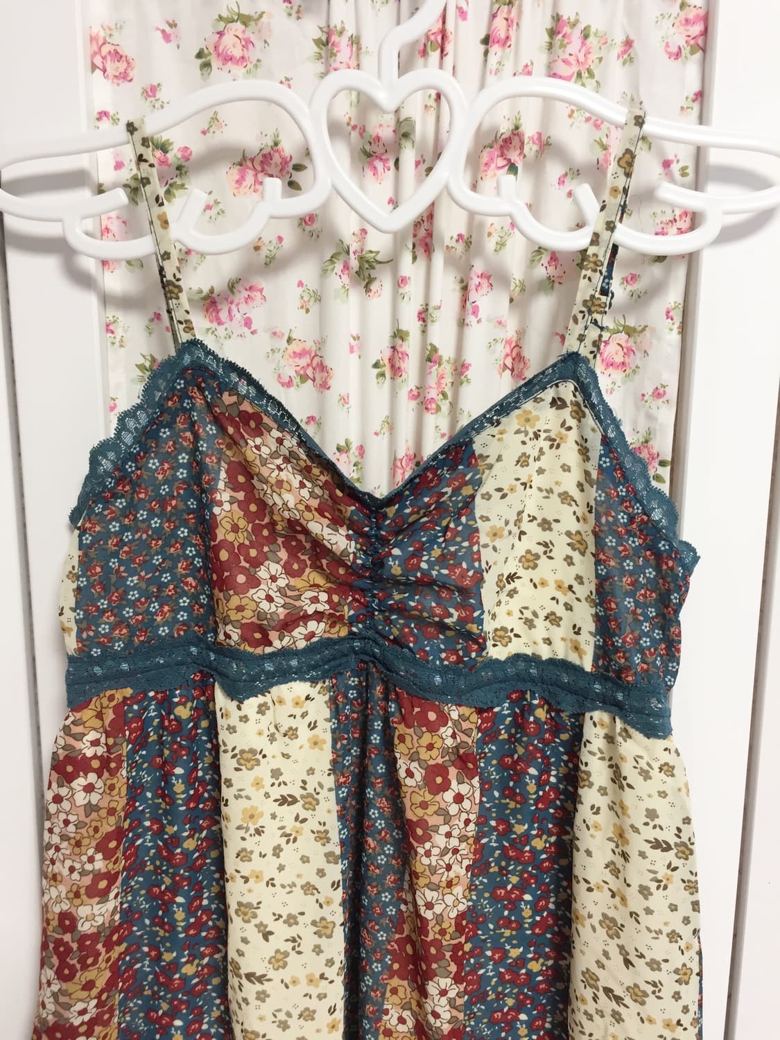 빈티지 하구미 청록 슬리브리스 상품이미지3