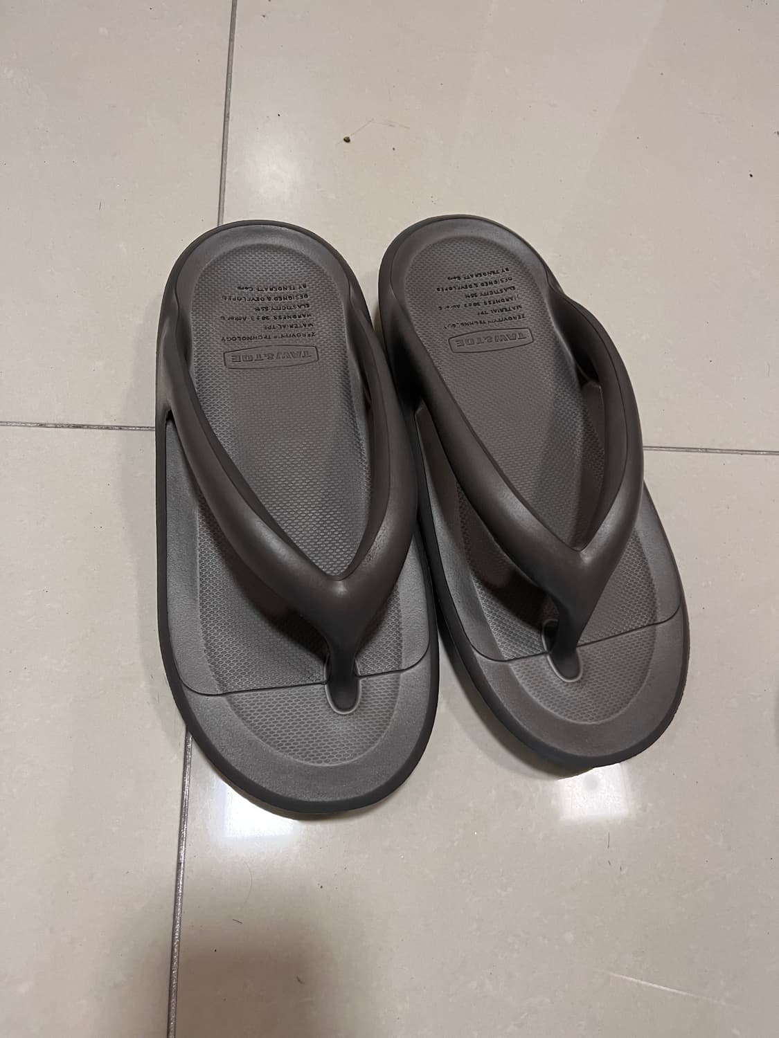 토앤토 플립플랍 제로비티 270 차콜 상품이미지1