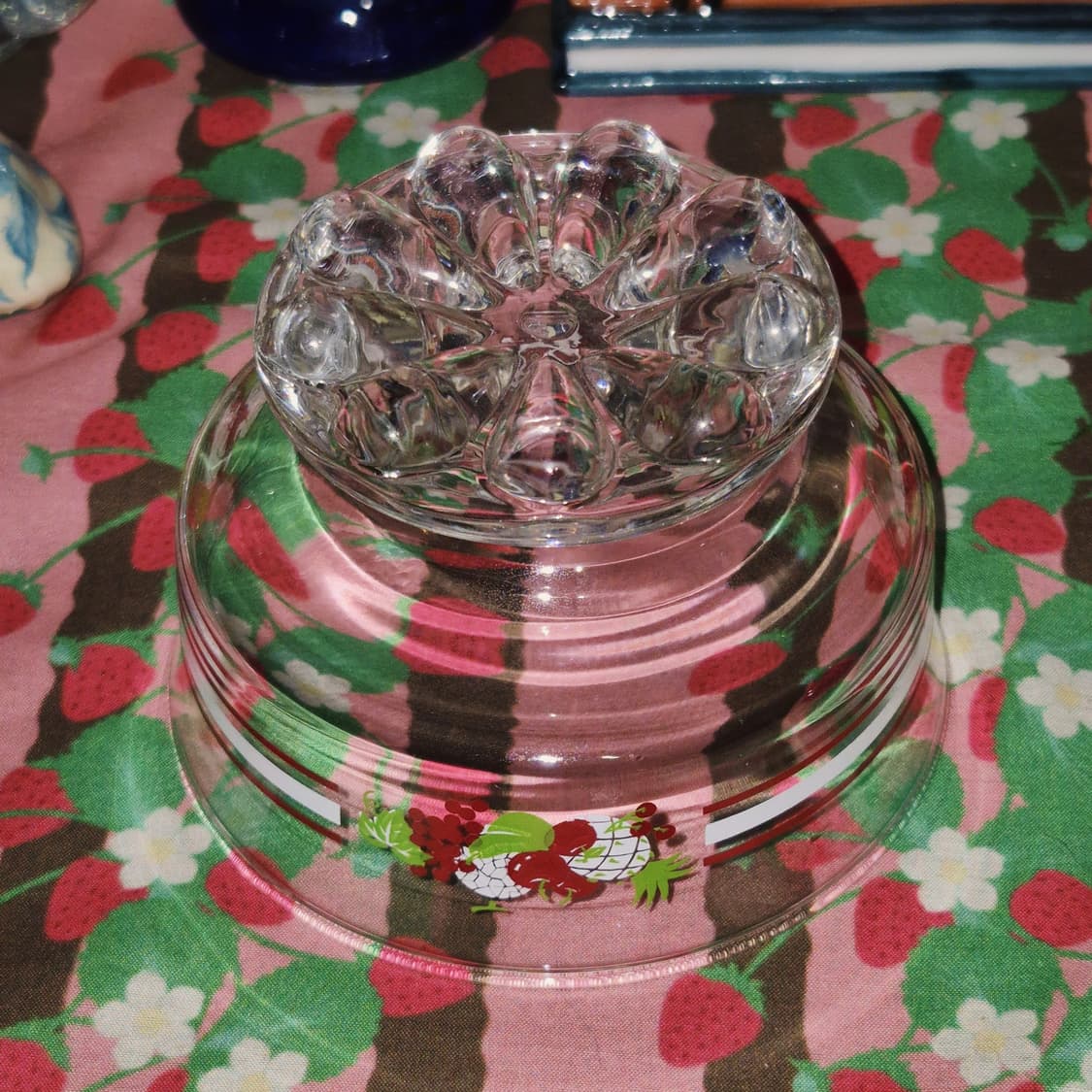 70s 토요 글라스 과일 넝쿨 디저트 글라스 1p 상품이미지8