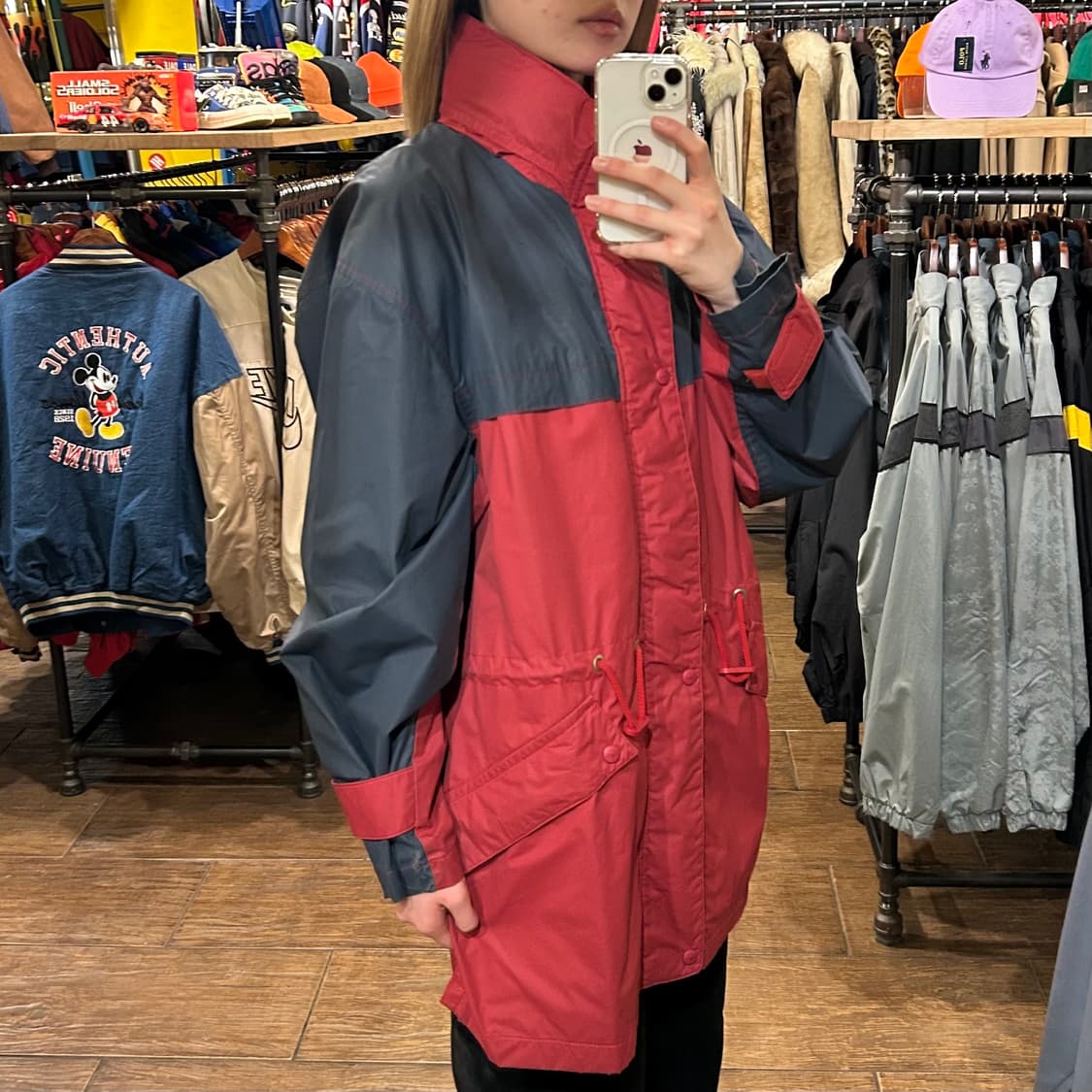 [HI] 라코스테 바람막이 점퍼 레드 상품이미지3